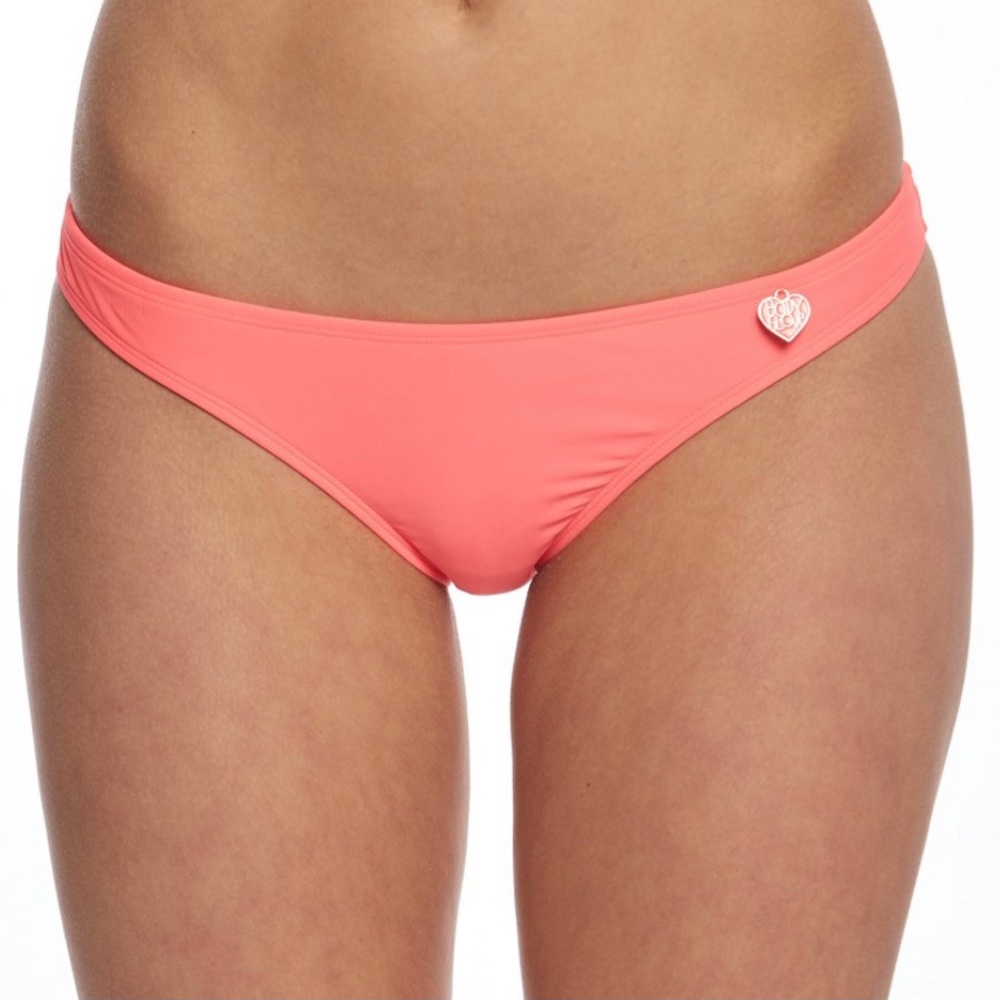 NWT Body Glove Basic Bikini Bottoms Aurora Coral Size XS